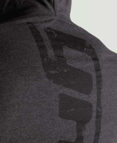 TITAN LS HOODIE - DARK GREY