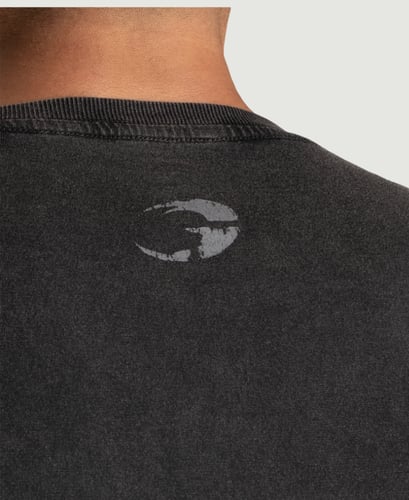 G.U.I STANDARD TEE - WASHED BLACK