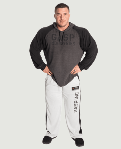NO1 MESH PANT - WHITE/BLACK