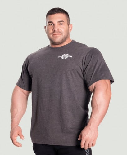 MANHATTAN TEE - GREY MELANGE