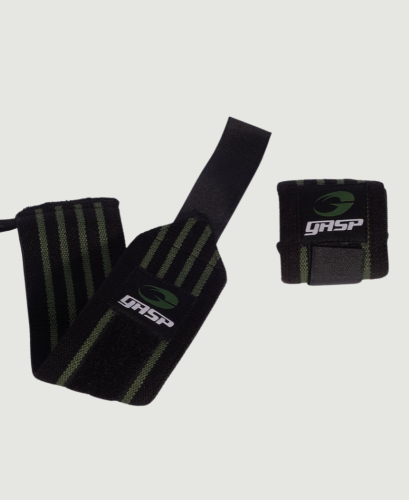 HARDCORE WRIST WRAPS - GREEN