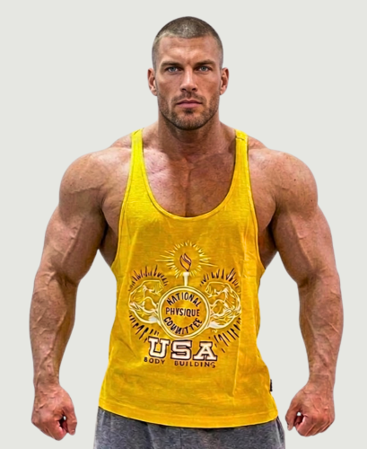 NPC USA TANK TOP - YELLOW