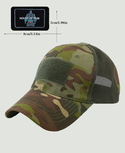 MUSCLE BASEBALL CAP - ARMY CAMO