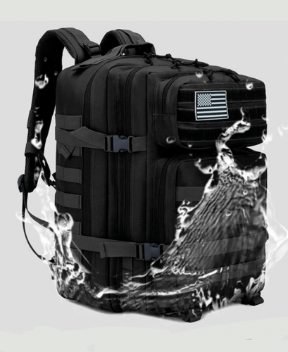 HOP TACTICAL BACKPACK 50L - BLACK