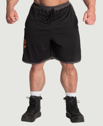 GASP MESH SHORTS - BLACK/GREY