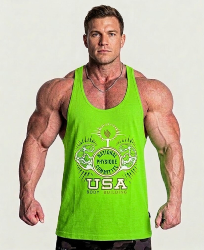 NPC USA TANK TOP - GREEN
