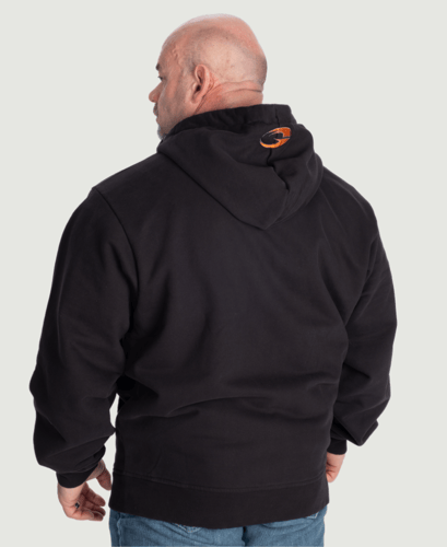 1.2 IBS HOODIE - BLACK