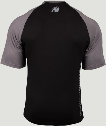 GORILLA WEAR TEXAS T-SHIRT - BLACK/GREY