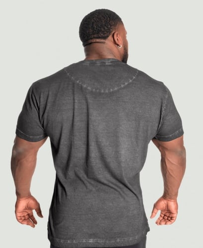 STANDARD ISSUE TEE -W BLACK