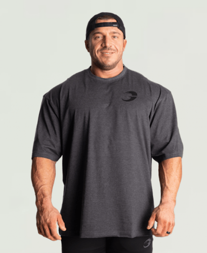 DIVISION IRON TEE - DARK GREY