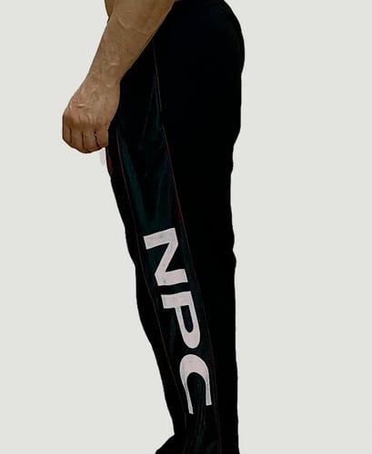 NPC MESH PANTS RED/BLACK
