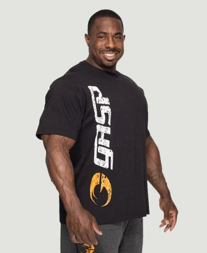 GASP ORIGINAL TEE - BLACK/W