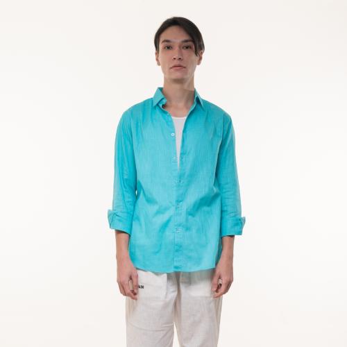 Sea blue shirt
