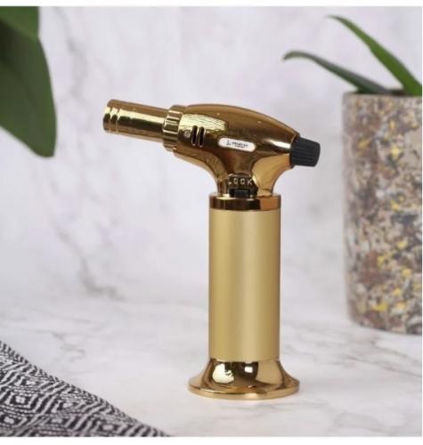 Gold charcoal lighter