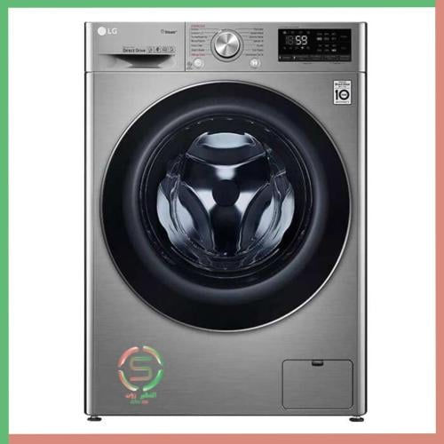 غسالة اتوماتيك ال جى امامية 9 كيلو تنشيف 100% استي...