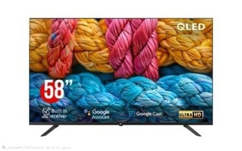 شاشة 58 بوصة سمارت QLED 4K UHD
