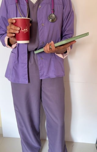 scrub Hope ( purple)