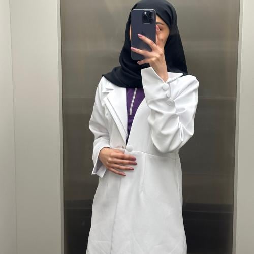 Happiness labcoat