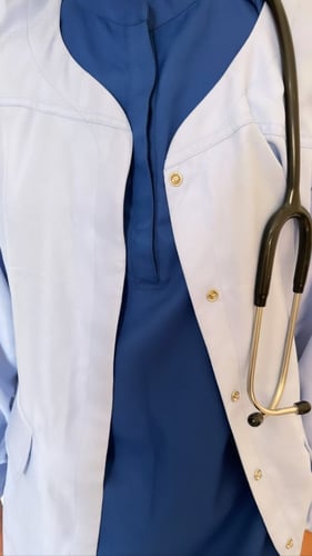 scrub success + classic jacket