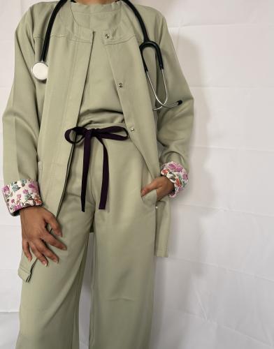 Special scrub - jacket -light green