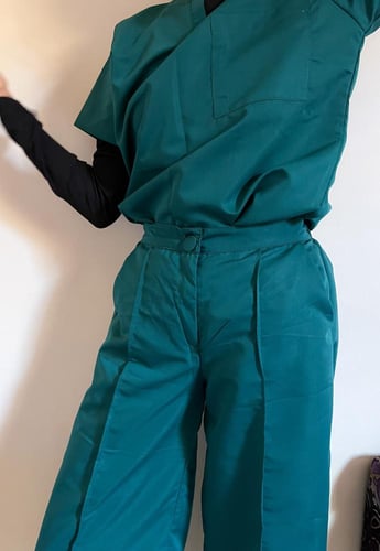 Aspiration scrub - green