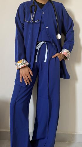 formal- scrub- jacket-ازرق ليلكي