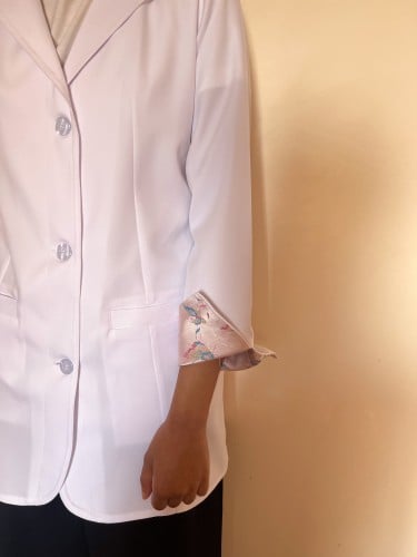 butterflies lab coat