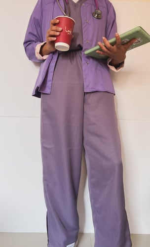 scrub Hope ( purple)