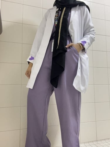 scrub Hope ( purple)