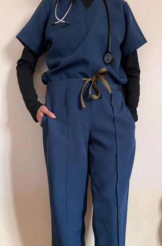 Formal scrub- تركوازي