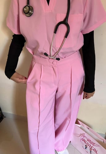 Aspiration Scrub - pink