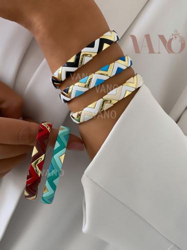اساور مطاط مطلية ذهب