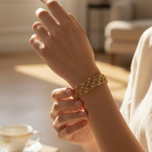اسوار مطلي عيار 21