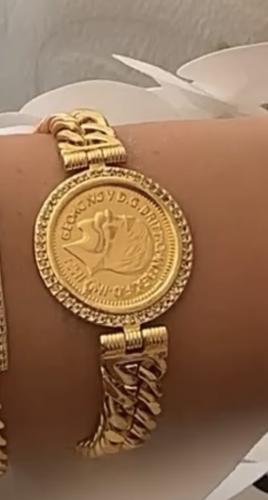 اسوار ليرة مطلي جودة عاليه