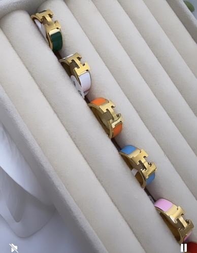 خواتم Hمطلية