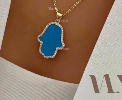 سلسال كف مطلي