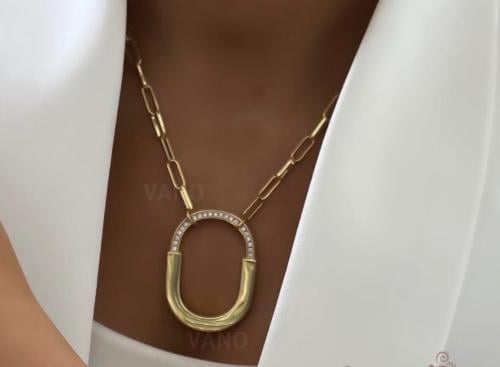 سلسال مطلي ذهب جودة عالية