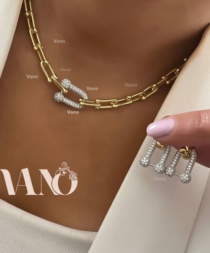 طقم تيفاني مطلي