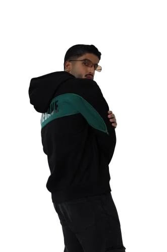 BLACK & GREEN HOODIE
