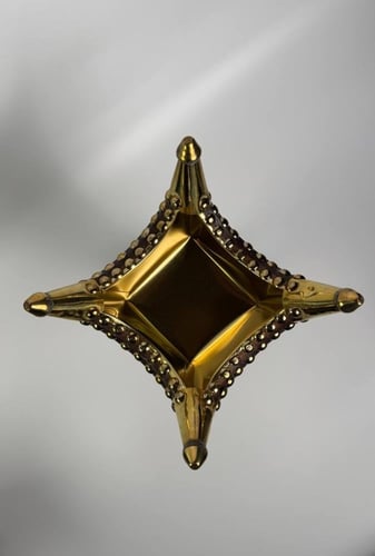 مبخرة بشعار سيف ونخلة نحاس