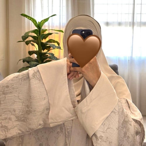 شرشف صلاة كتان مشجر