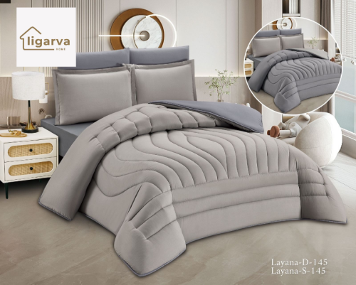 Layana-D-145 double-sided bedding for two