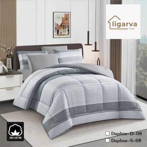 Summer duvet, one and a half, 100% cotton, Daphne-...