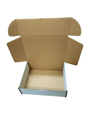 كرتون تركيب مقاس (30x22x10) S4 ابيض