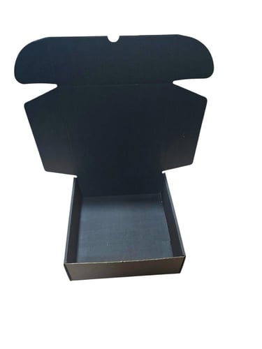 كرتون تركيب مقاس (29X29X10) L6 اسود من الجانبين