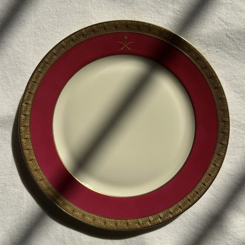 طبق نادر و قدیم صناعة بافاريا الألمانية من مخرجات...