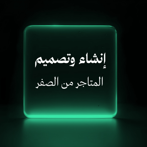 انشاء متجر من الصفر
