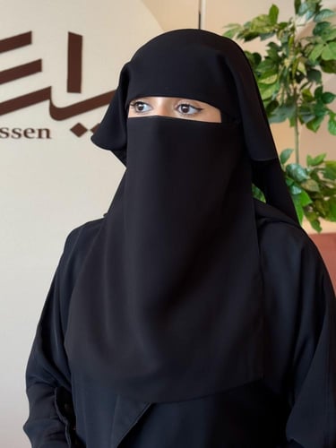 نقاب العمره 2 ب 1