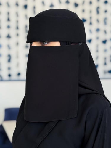 ثلاث نقابات وسط مايل الاسلاميه مبطن عنابي