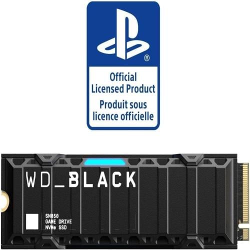دبليو دي -بلاك SSD 1TB لوحدة تحكم PS5 مع مشتت حرار...